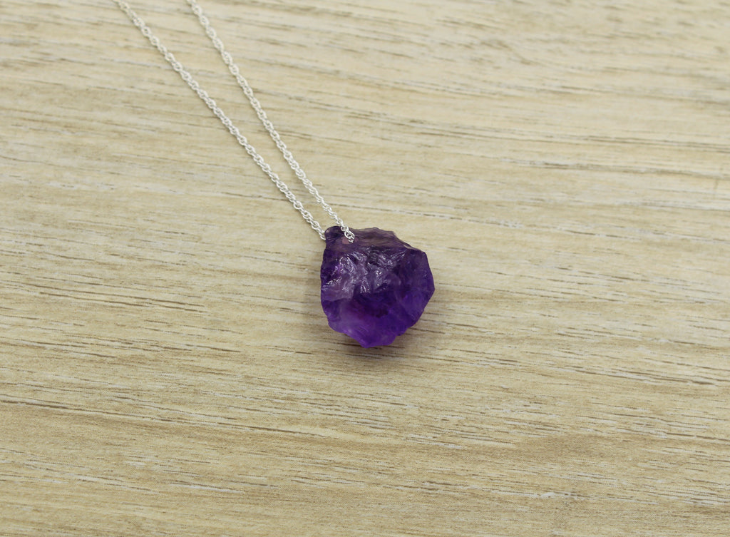 Dainty Amethyst Crystal Choker - Empire Gems International