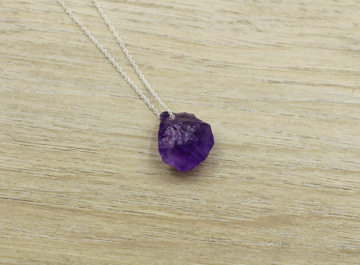 Dainty Amethyst Crystal Choker - Empire Gems International