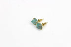 Dainty Raw Crystal Earrings