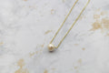Dainty Pearl Gumdrop Pendant