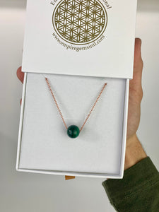 Malachite Necklace Custom
