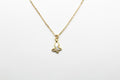Dainty Mother of Pearl Butterfly Necklace