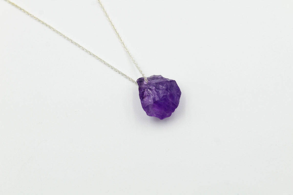 Dainty Amethyst Crystal Choker - Empire Gems International