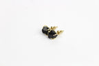 Dainty Raw Crystal Earrings