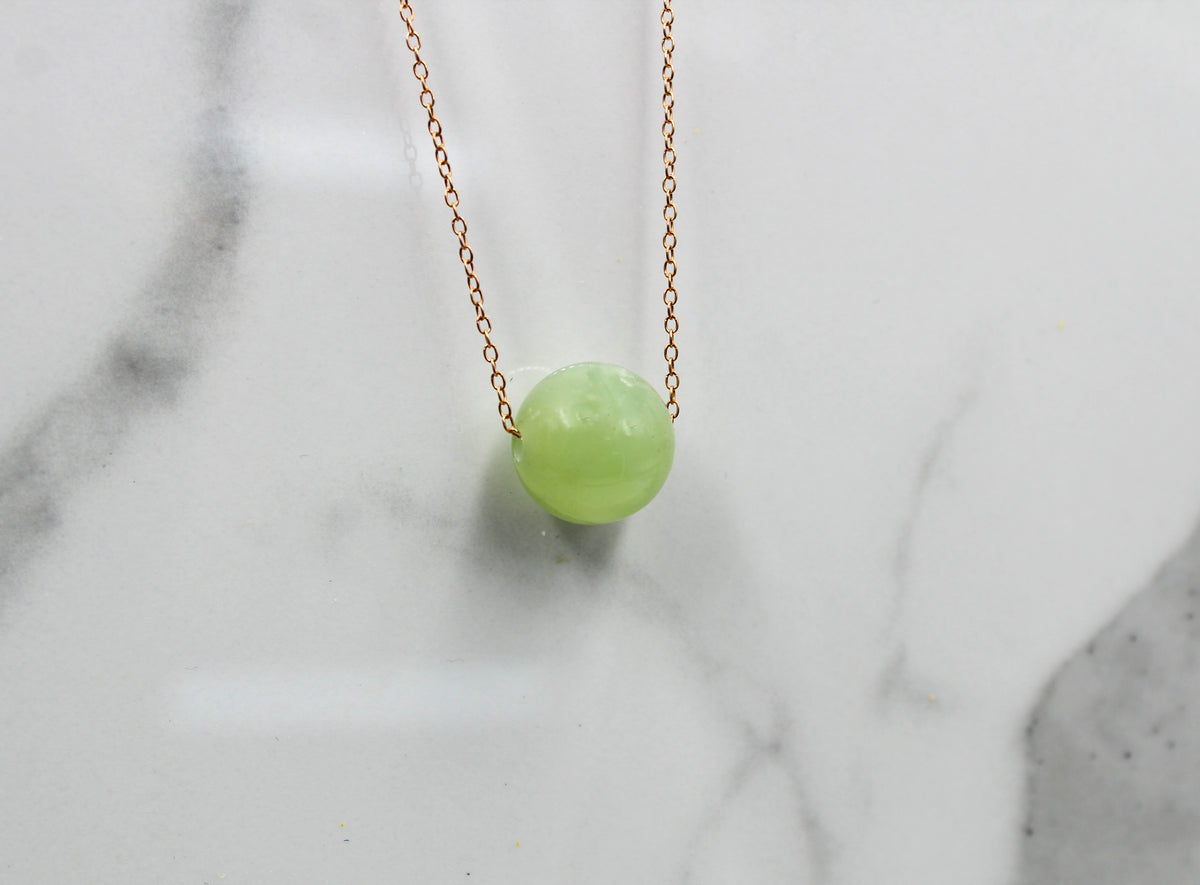 Dainty Jade Pendant - Empire Gems International
