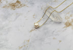 Dainty Pearl Gumdrop Pendant