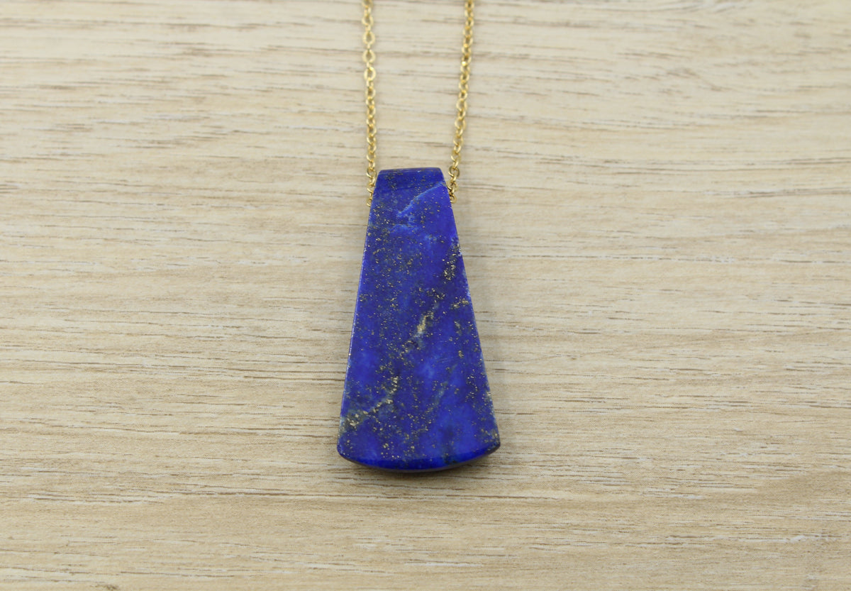 Starry Lapis Lazuli Pendant