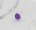 Dainty Amethyst Crystal Choker - Empire Gems International